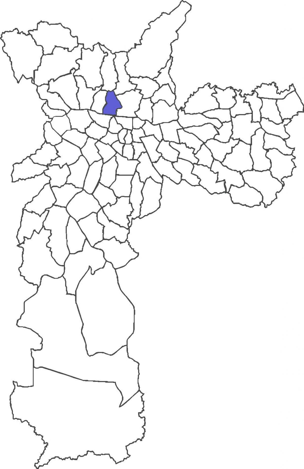 Karta području je Casa Verde