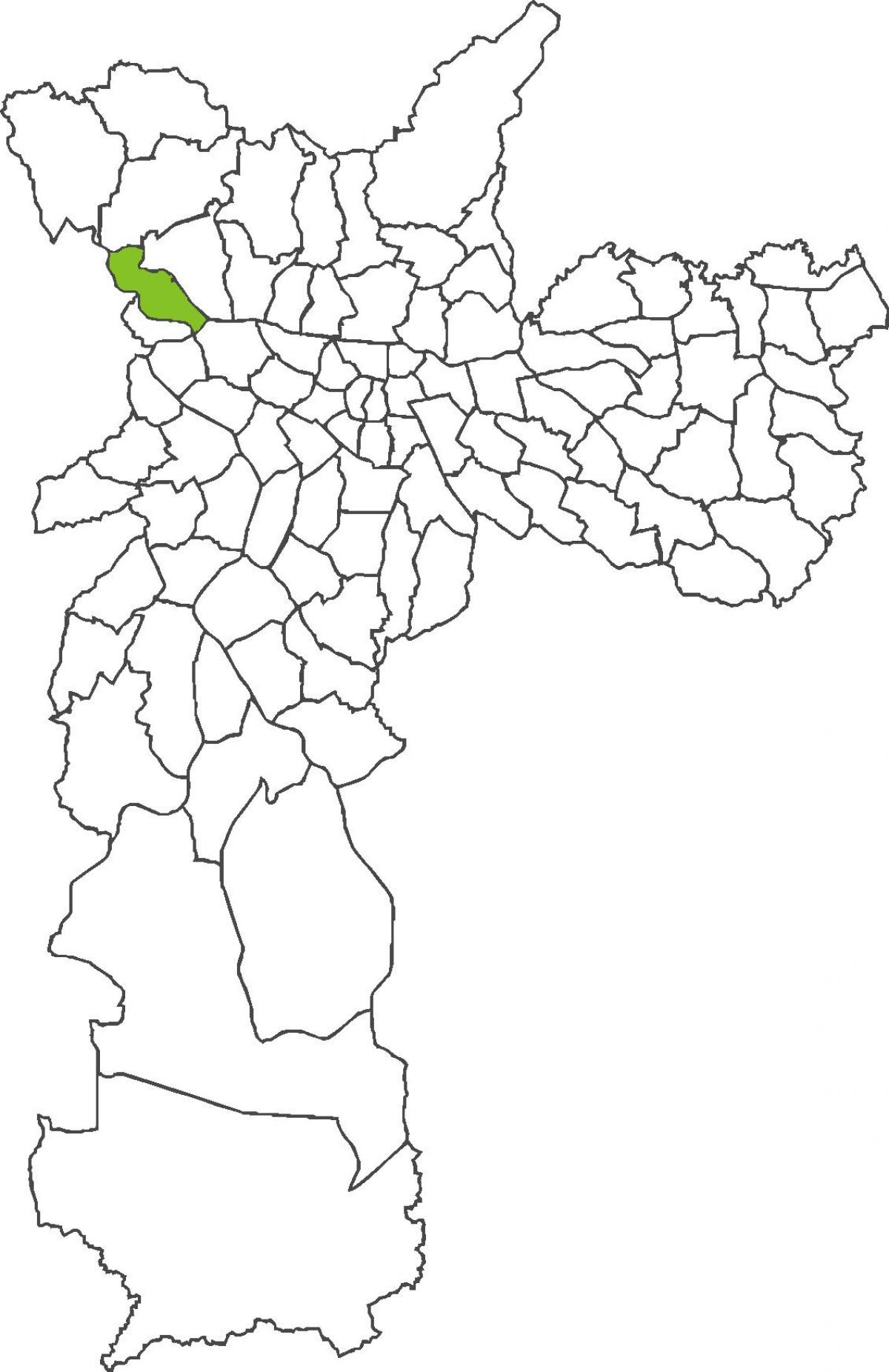 Karta San Домингус područje