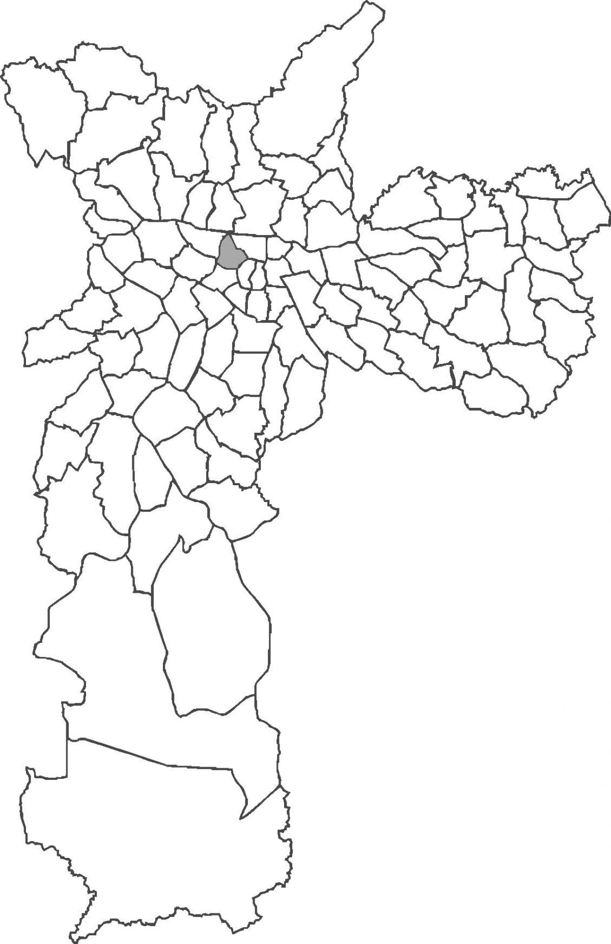 Karta Santa Cecilia područje
