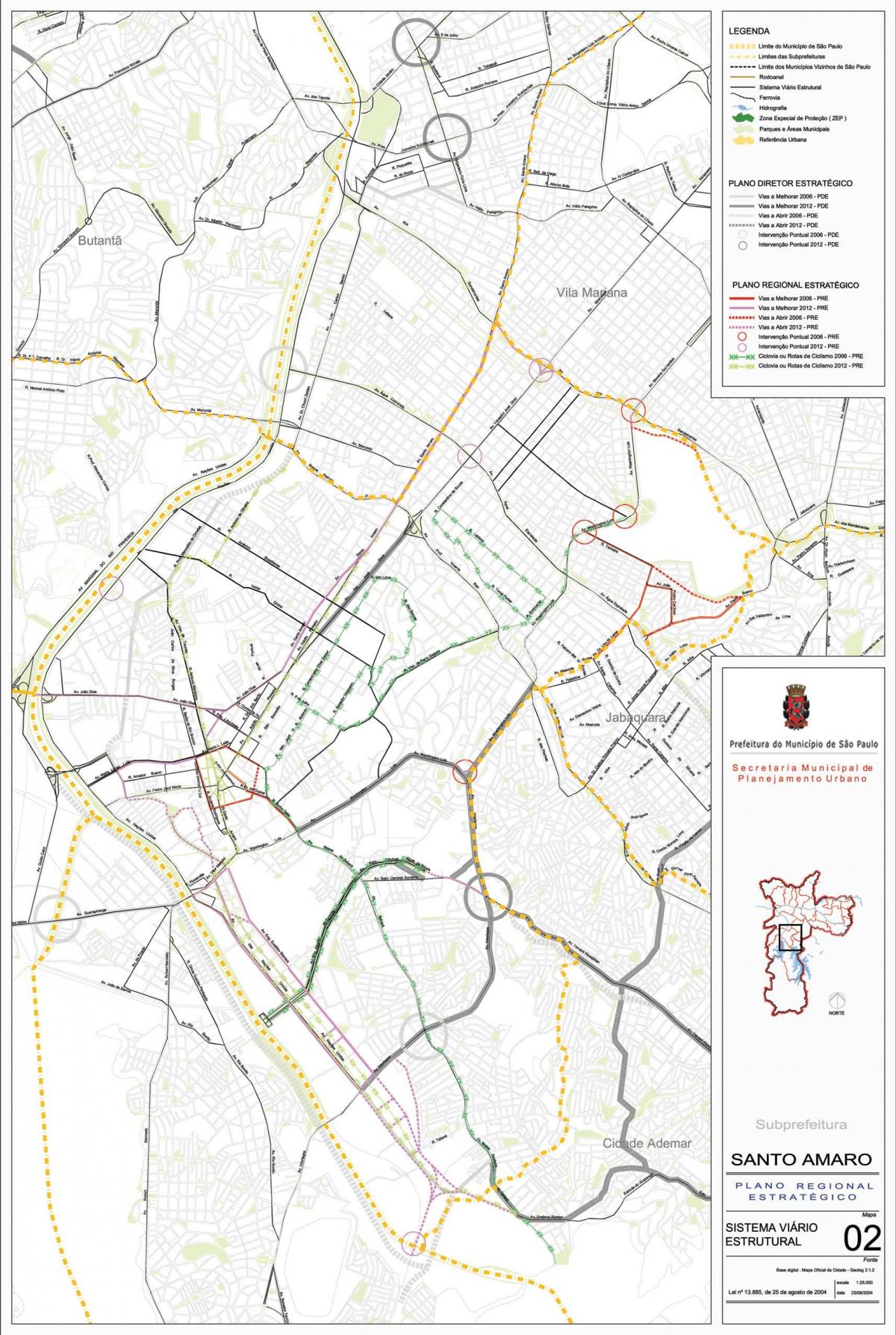 Karta Santo najveća izvan japana Sao Paulo - cesta