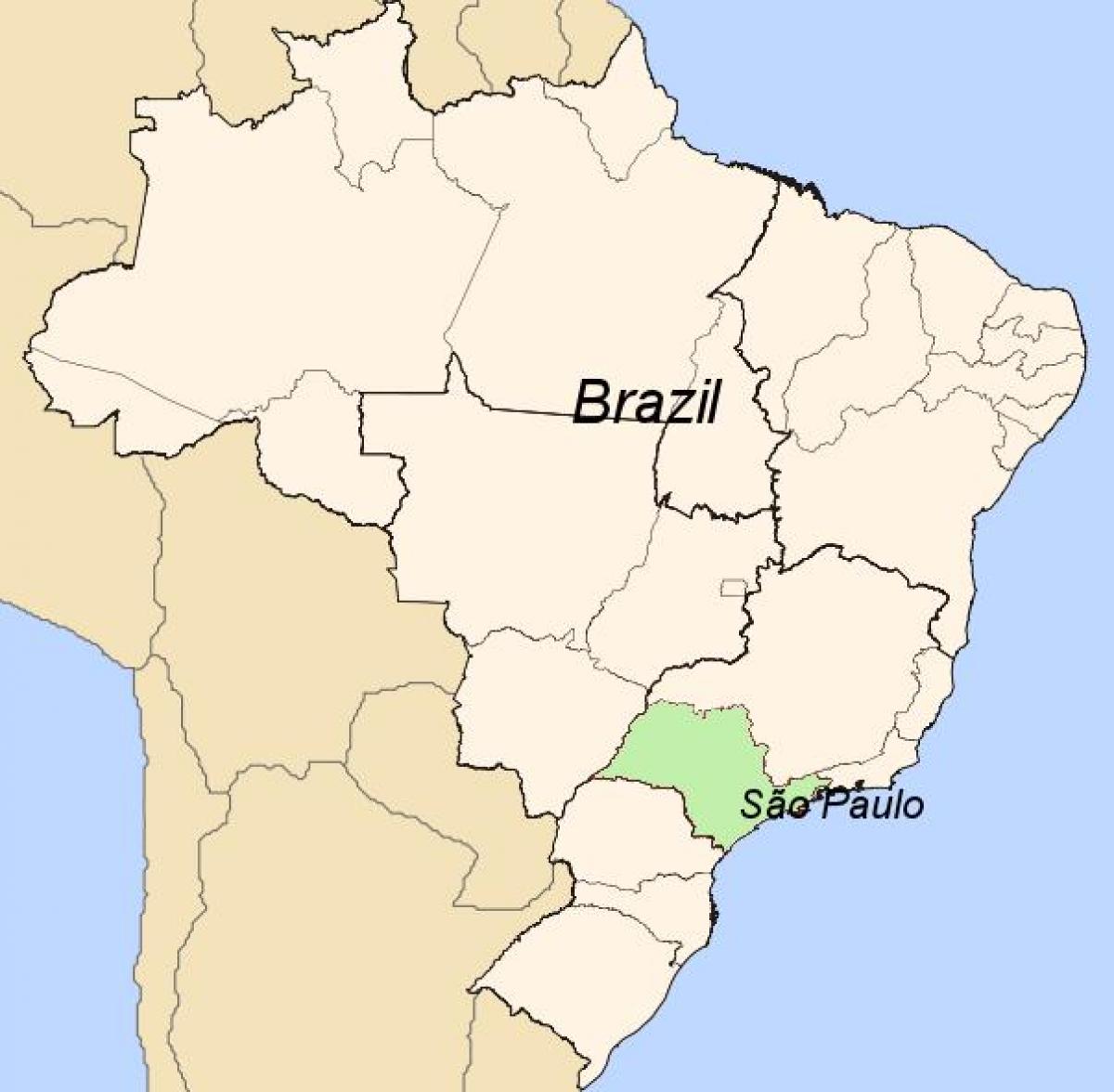 Karta je u Sao Paulu u Brazilu