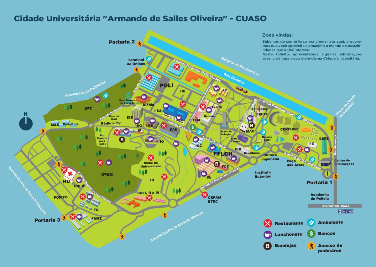 Karta sveučilišta Арманду di Саллеса Оливейры - CUASO