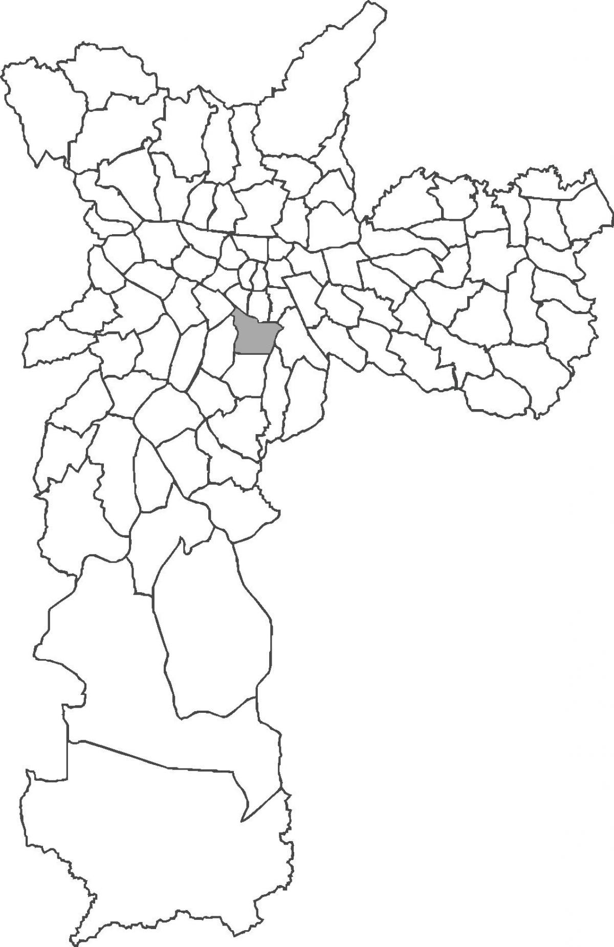Karta Vila Marijana područje