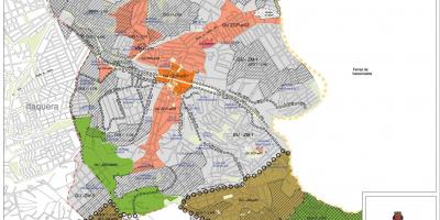 Karta Guaianases Sao Paulo - oduzimanje zemljišta