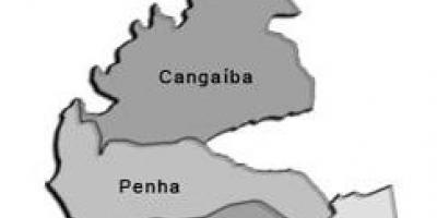 Karta Peña prefekturi ... 