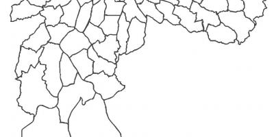 Karta San Miguel-Paulista područje