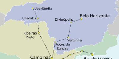 Karta Sao Paulo TAV