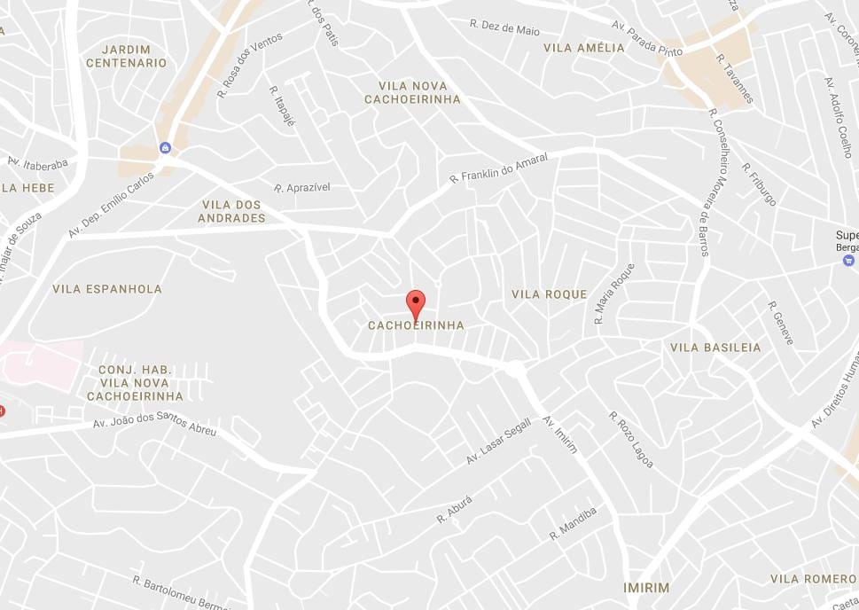 Karta Sao Paulo Кашуэйринье