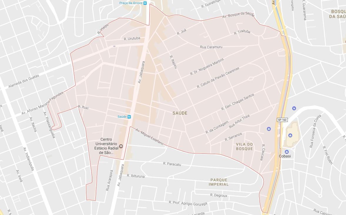 Karta Sao Paulo-Сауди