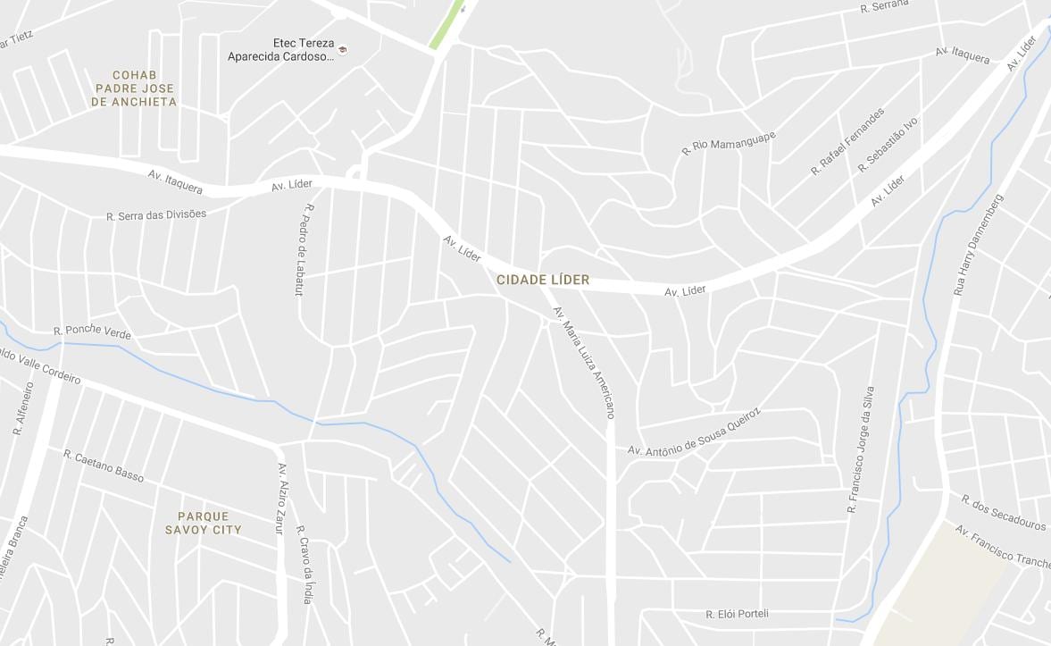 Karta grada Sao Paulo stari duhovni