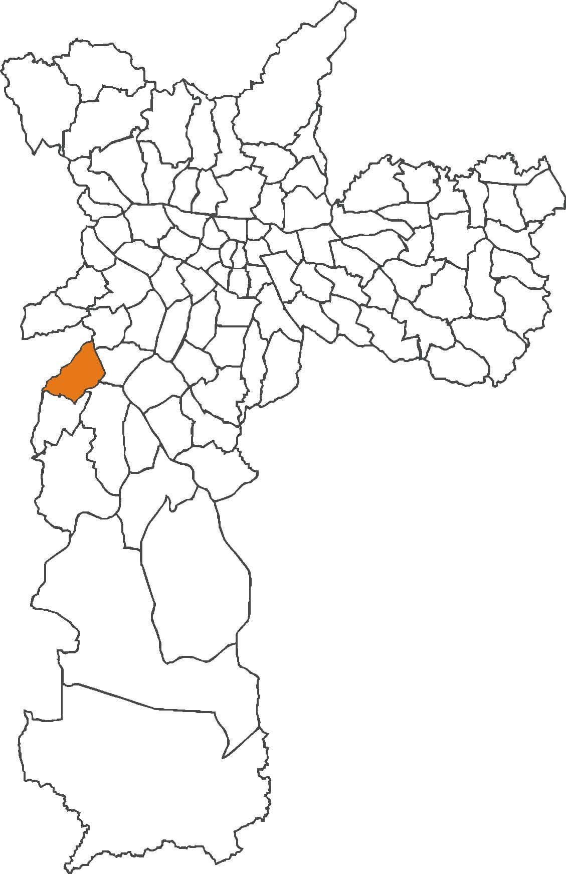 Karta Campo Лимпо područje