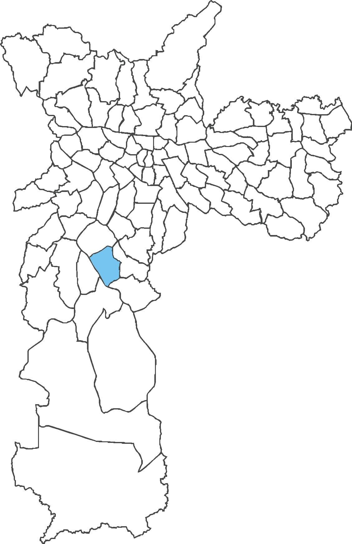 Karta Campo Grande područje
