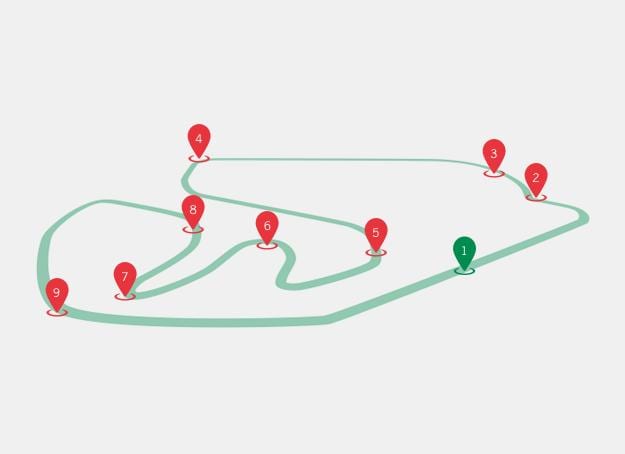 Karta GP Brazila Ф1