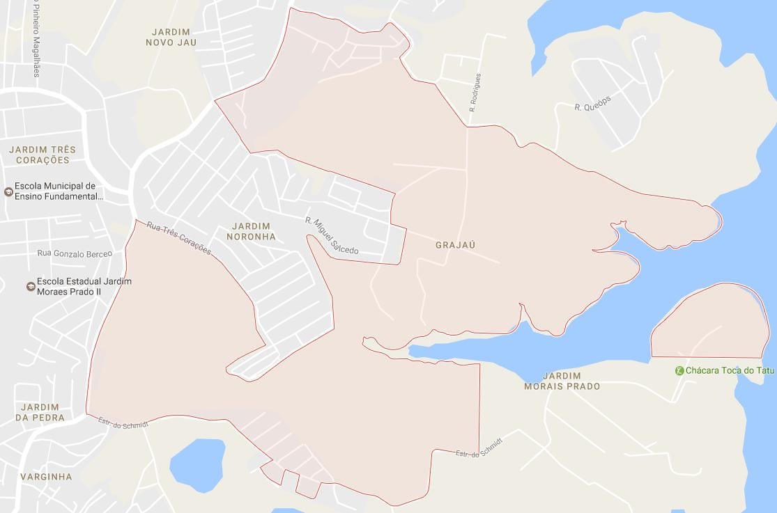 Karta Sao Paulo Grajaú