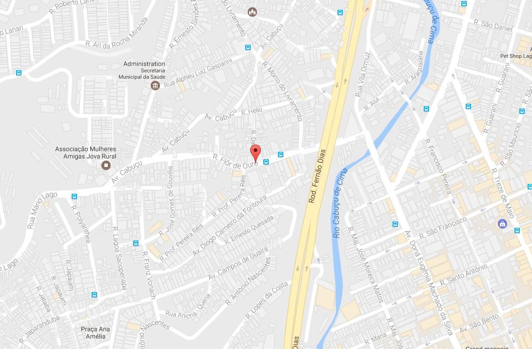 Karta Sao Paulo Jaçanã