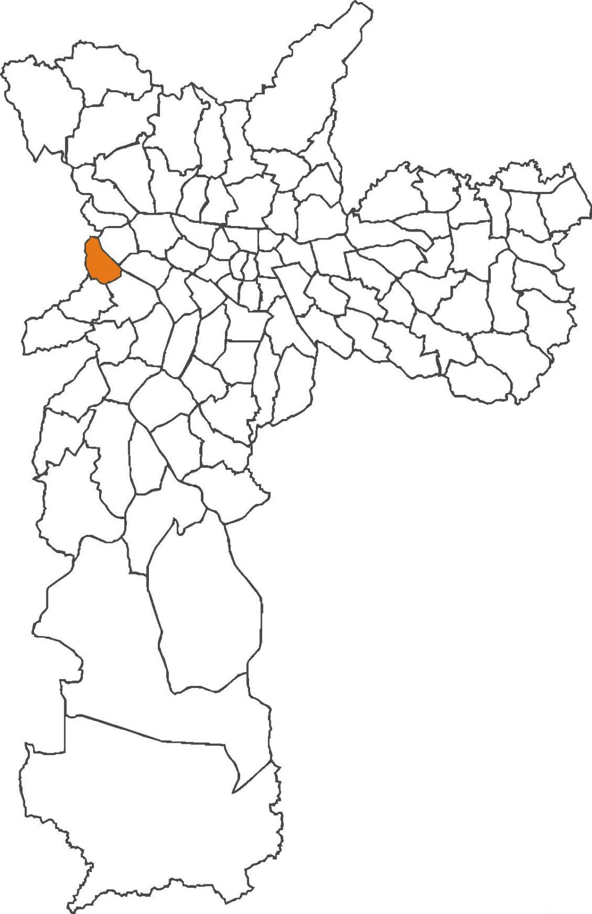 Karta okruga Jaguaré