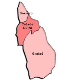 Karta Kapela DN Socorro супрефектур