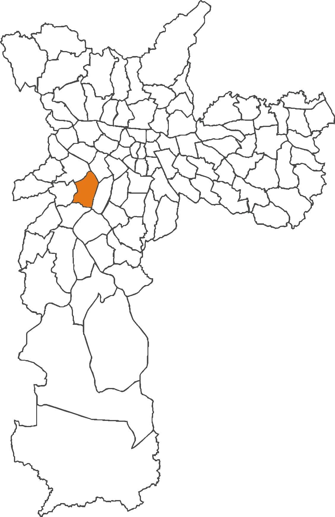 Karta okruga Морумби