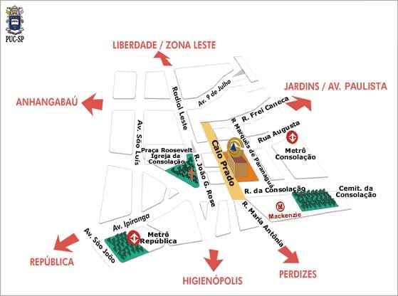 Karta papinskog katoličkog sveučilišta Sao Paulo
