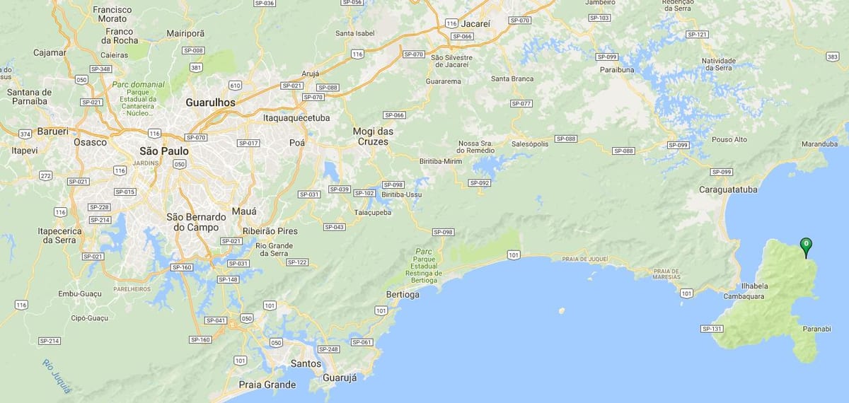 Karta plaža Poco