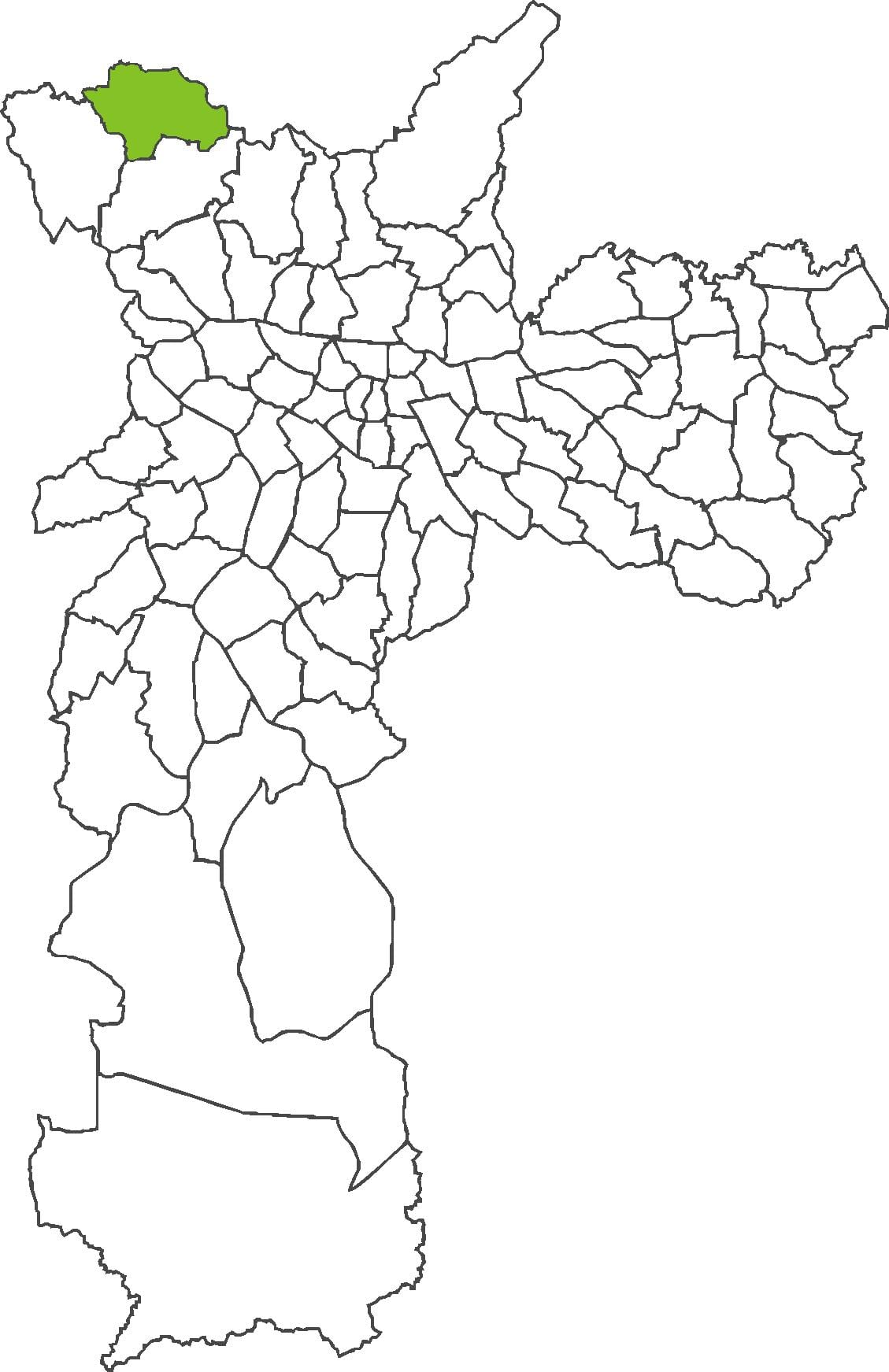 Karta Перус područje
