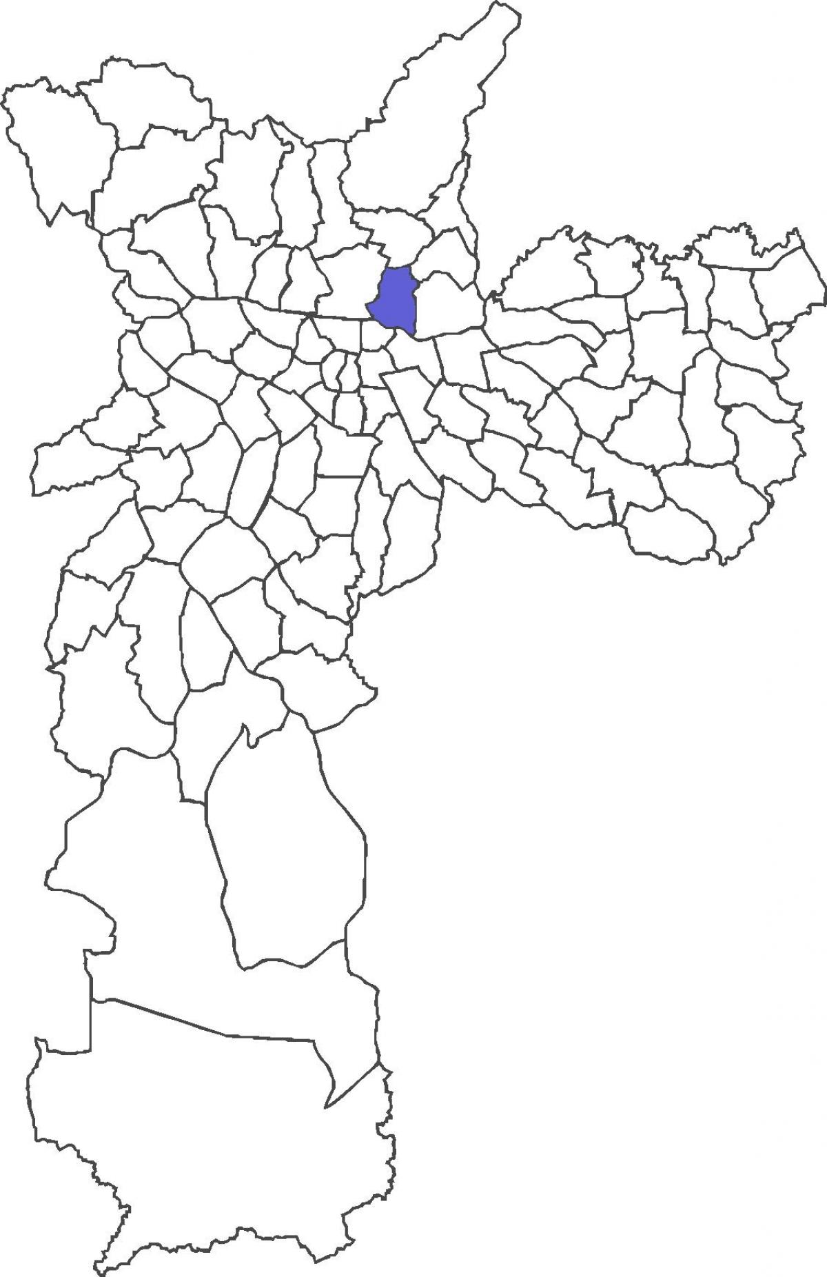Karta područje Vila Гильерне
