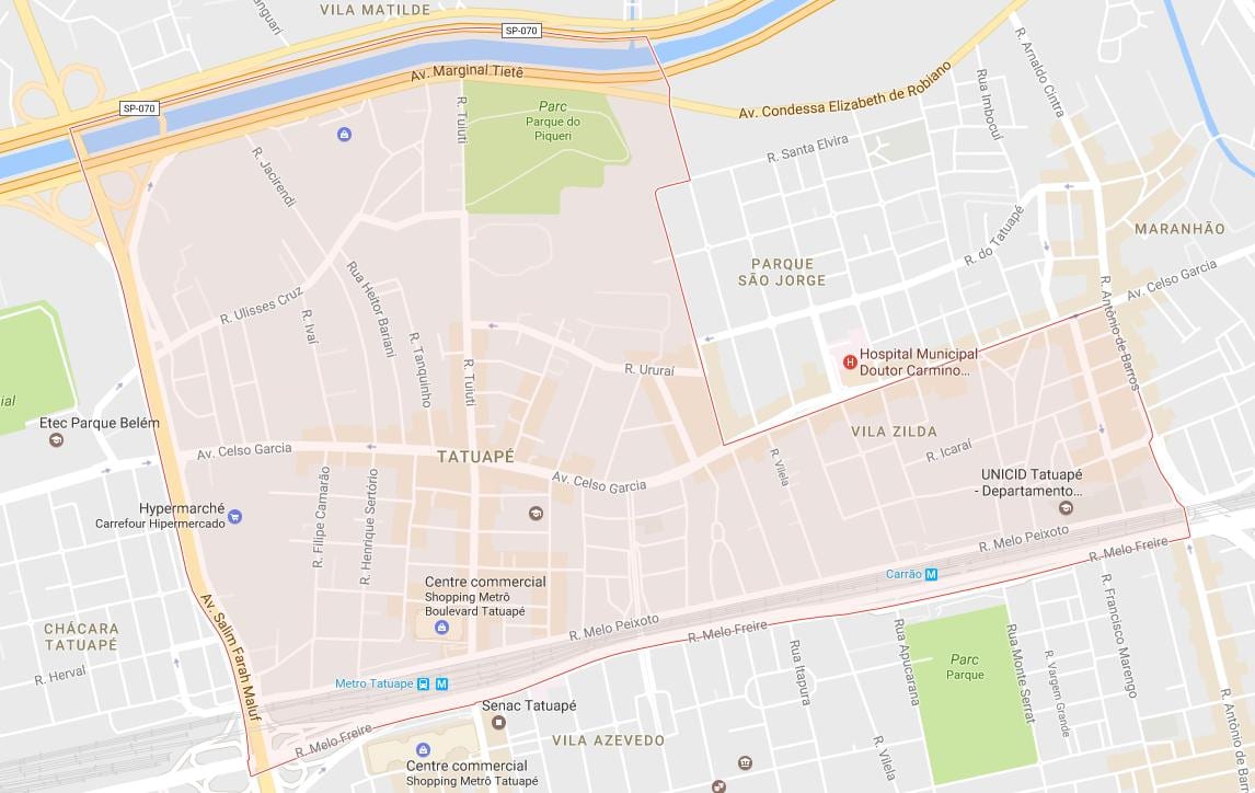Karta Tatuapé Sao Paulo
