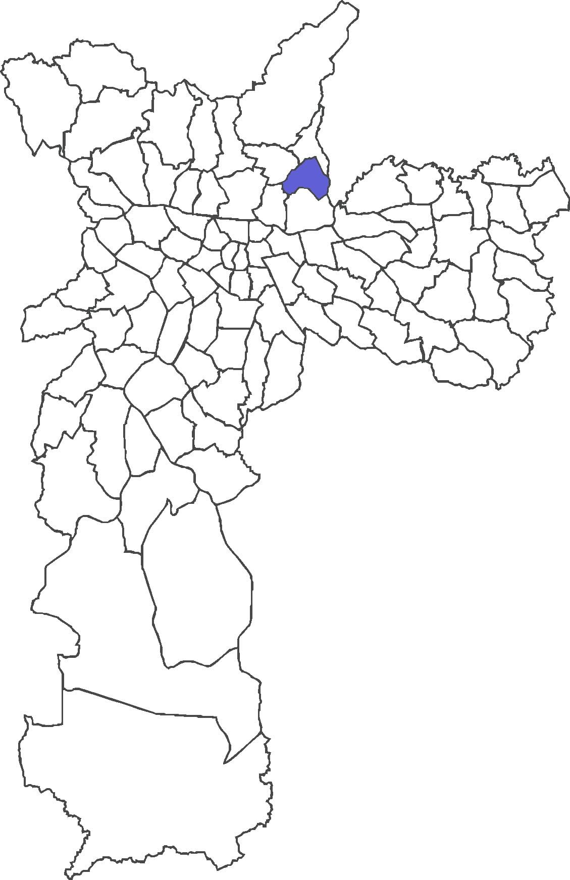 Karta područje Vila Медейрос