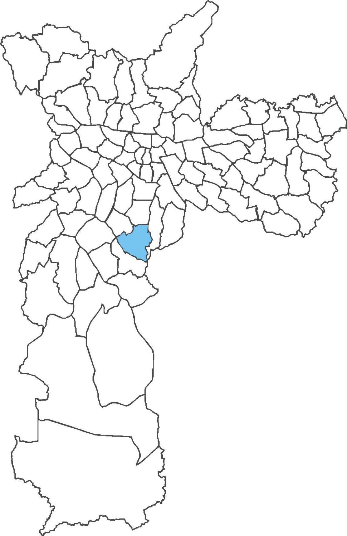 Karta Жабакуара područje