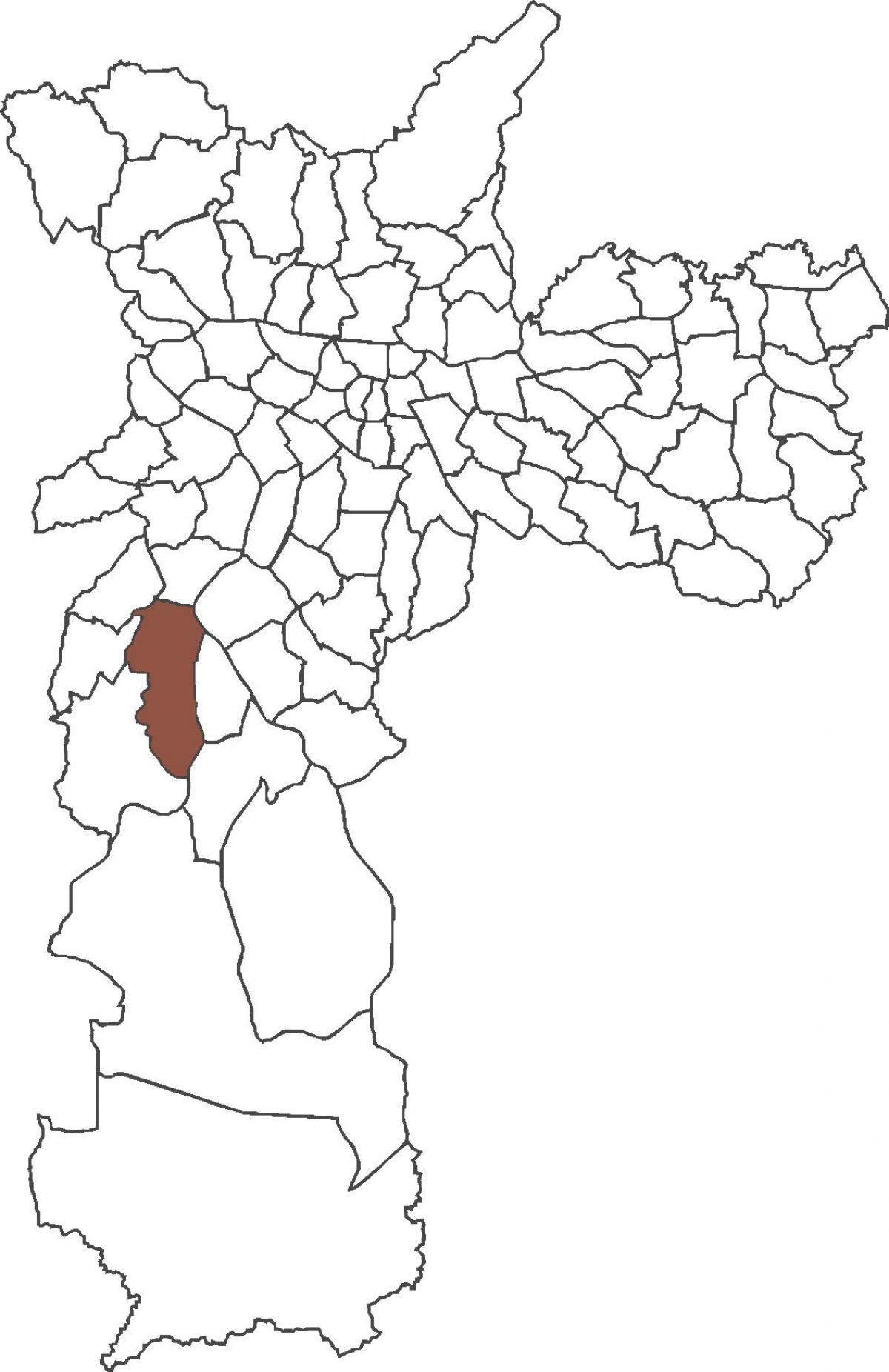 Karta Jardin-San Luis područje