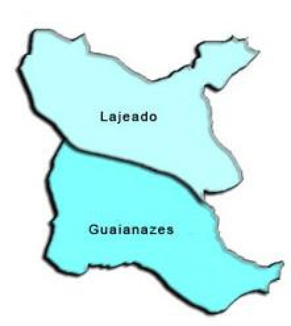Karta Guaianases супрефектур