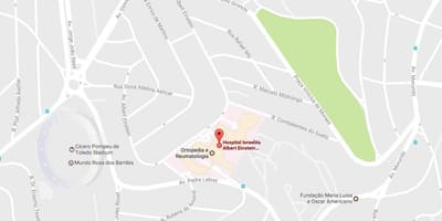Karta Židovskoj bolnici Albert Einstein