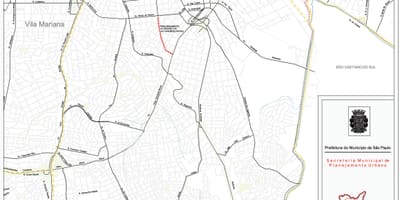 Karta Ипиранга-são Paulu - cesta