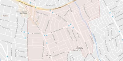 Karta Итайн Paulista Sao Paulo
