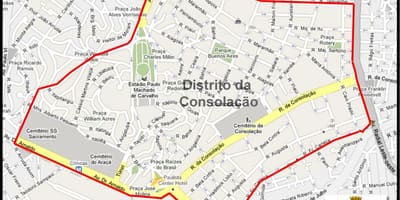 Karta Консоласан Sao Paulo