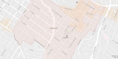 Karta Пердисес Sao Paulo