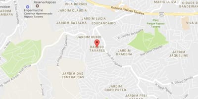 Karta Рапозо Tavares Sao Paulo