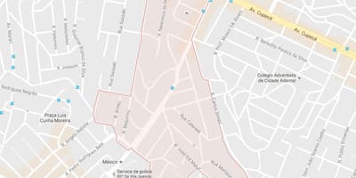 Karta Сидаде Адемаре Sao Paulo