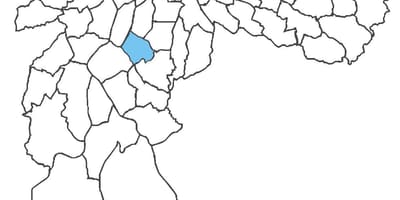 Karta Campo Belo područje