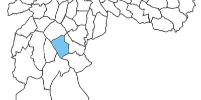 Karta Campo Grande područje