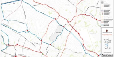 Karta Centar-Vila Formosa-são Paulu - javni prijevoz