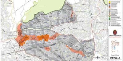 Karta Peña, Sao Paulo - oduzimanje zemljišta