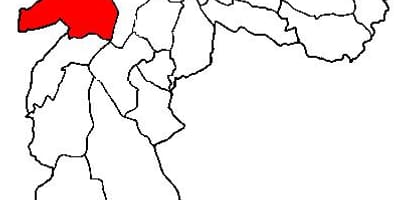 Karta супрефектур Butantã Sao Paulo