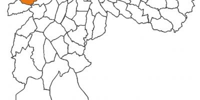 Karta Rio Pequeno područje