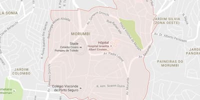 Karta Sao Paulo Морумби