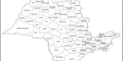Karta Sao Paulo Devica - mikro-regija