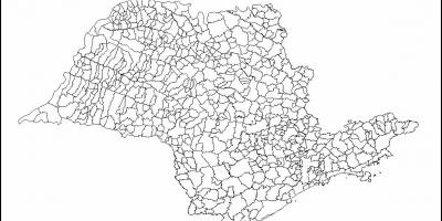 Karta Sao Paulo Devica - općine
