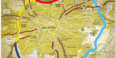 Karta Sao Paulo Washington