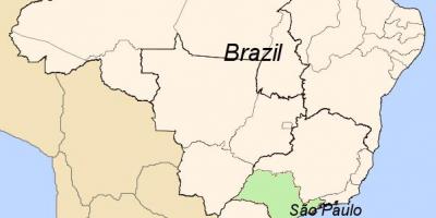 Karta je u Sao Paulu u Brazilu