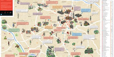 Karta turist-Sao Paulo